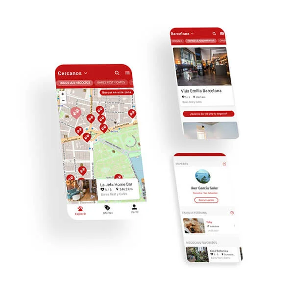 App movil para srperro.com