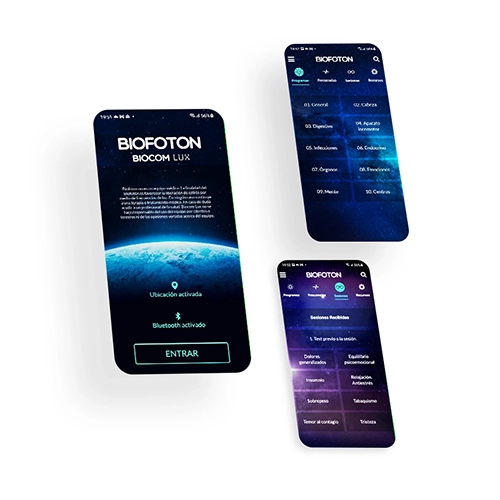 App movil biofoton