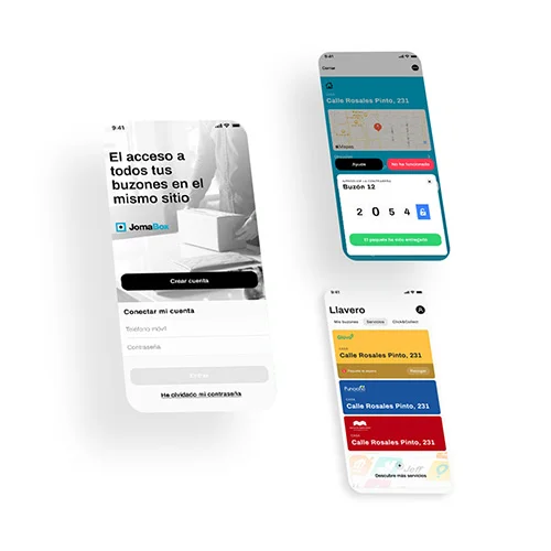 App movil para buzones JomaBox